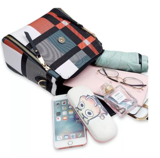 Foto 4 pulgar | Mochila Bolso  Crossbody Wünd Marrón