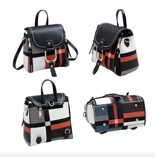 Foto 2 | Mochila Bolso Crossbody Wünd Negro