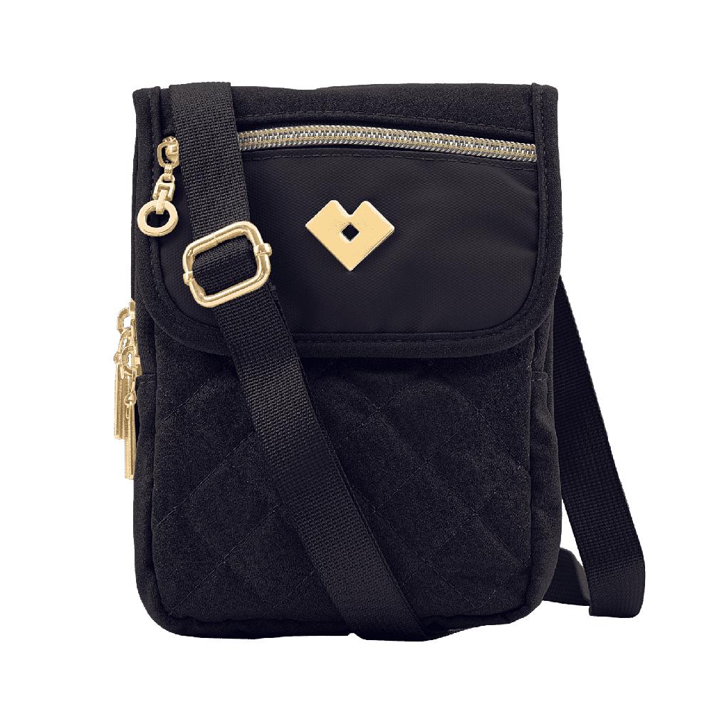 Bolsa Crossbody para Celular LuckyLy Cia Negra