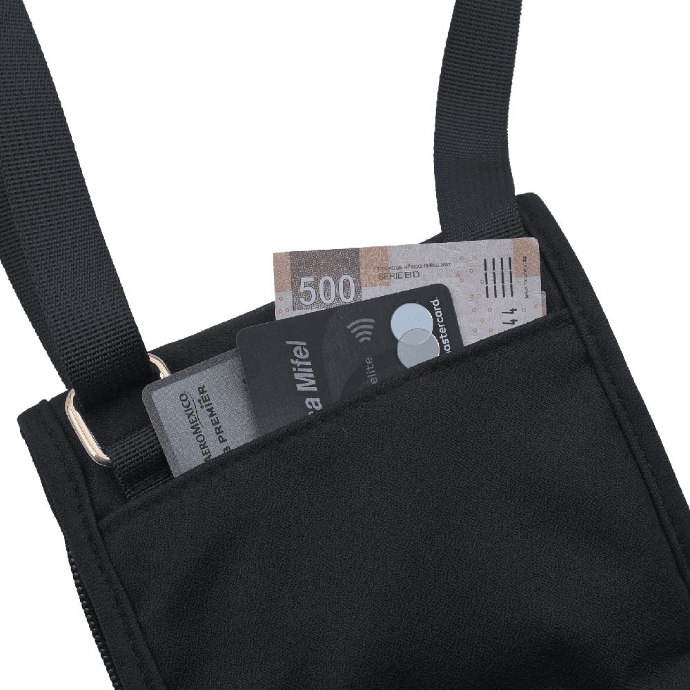 Foto 4 pulgar | Bolsa Crossbody para Celular LuckyLy Cia Negra