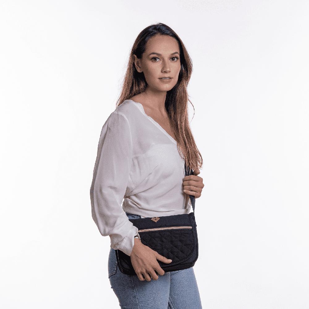 Foto 4 | Bolsa Crossbody LuckyLy Arya Negra