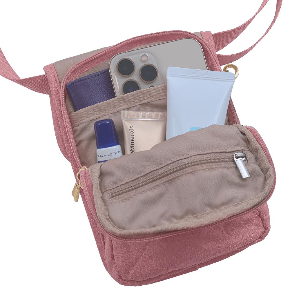 Foto 2 | Bolsa Crossbody Para Celular Luckyly Modelo Cia Rosa