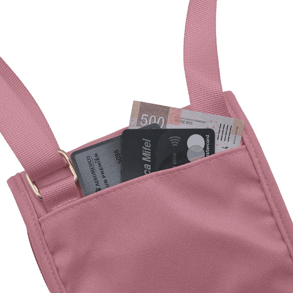 Foto 4 pulgar | Bolsa Crossbody Para Celular Luckyly Modelo Cia Rosa