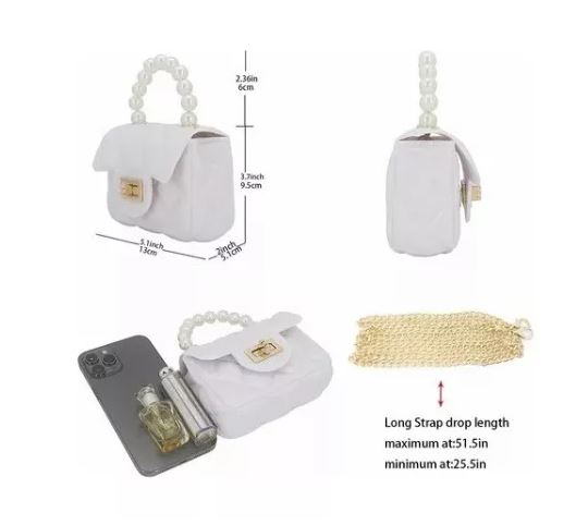 Foto 3 | Mini Bolsa Crossbody Wünd Blanco