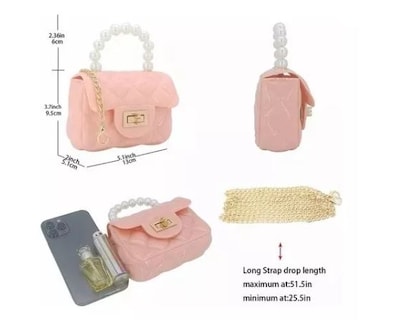 Foto 3 | Mini Bolsa Crossbody Wünd Rosa