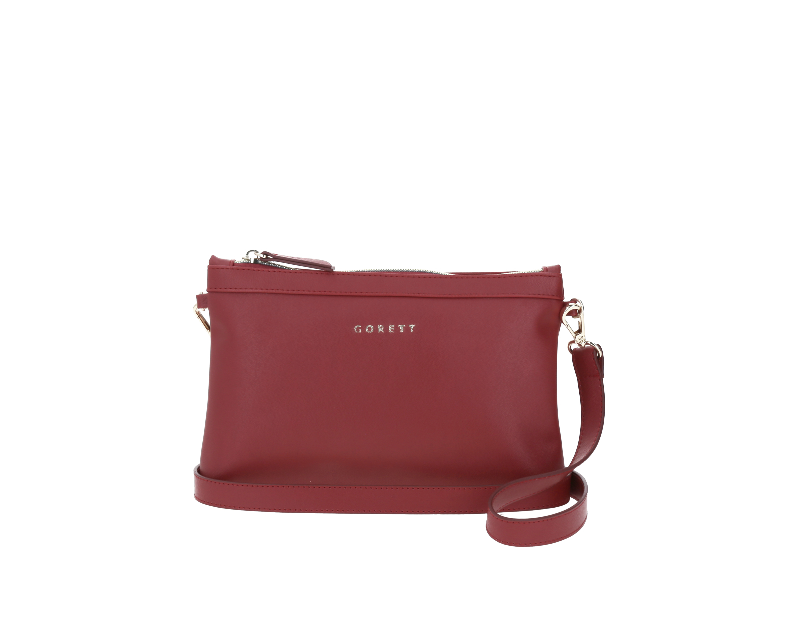 Foto 2 pulgar | Bolso de Dama Crossbody Gorett Rojo Melisa Mediano