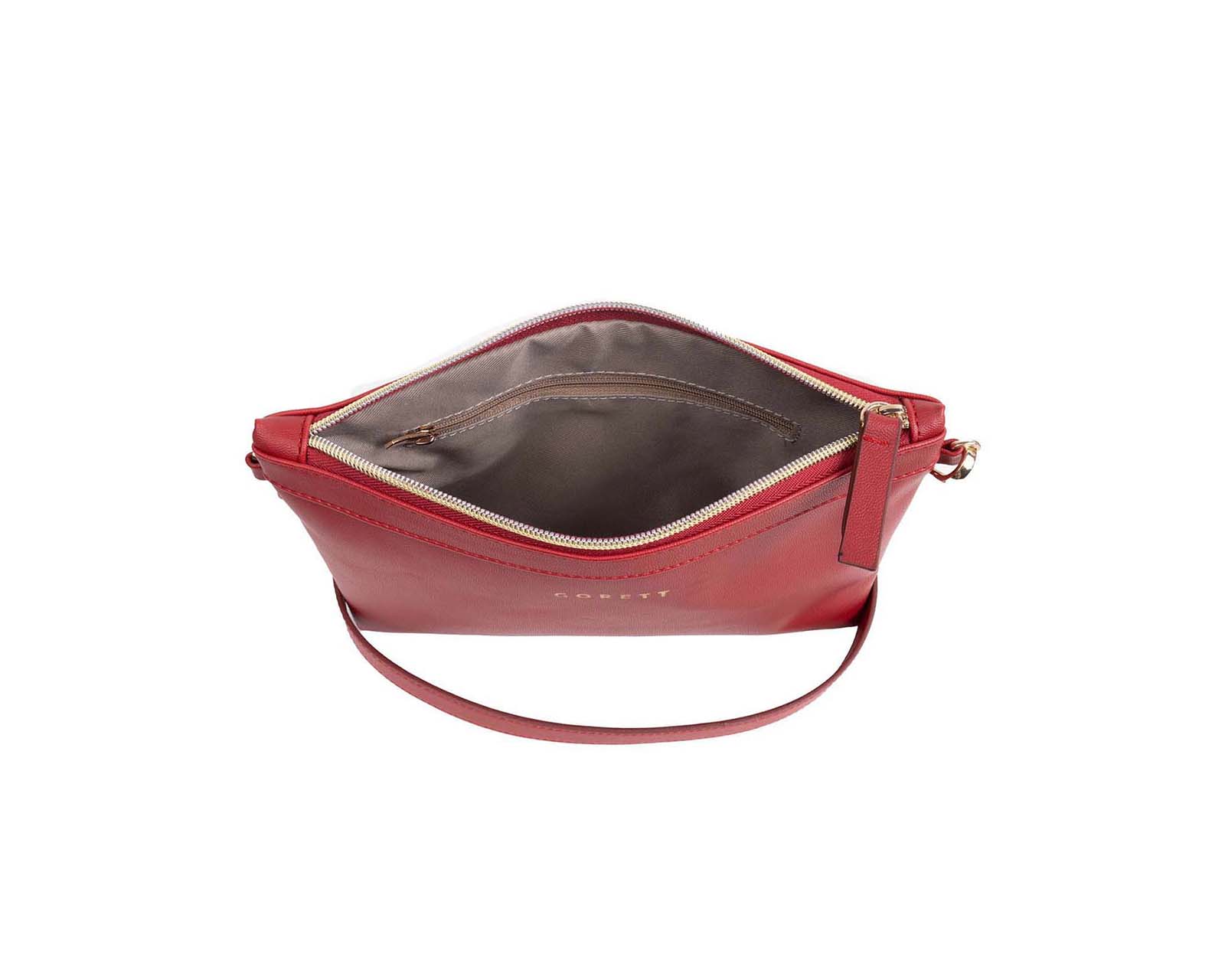 Foto 8 pulgar | Bolso de Dama Crossbody Gorett Rojo Melisa Mediano