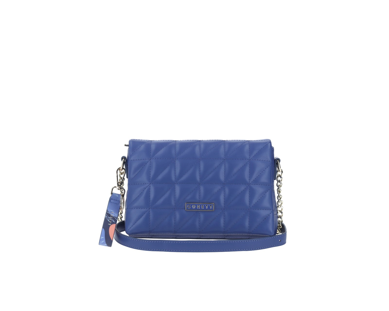 Bolso de Dama Crossbody Gorett Azul Loren Mediano