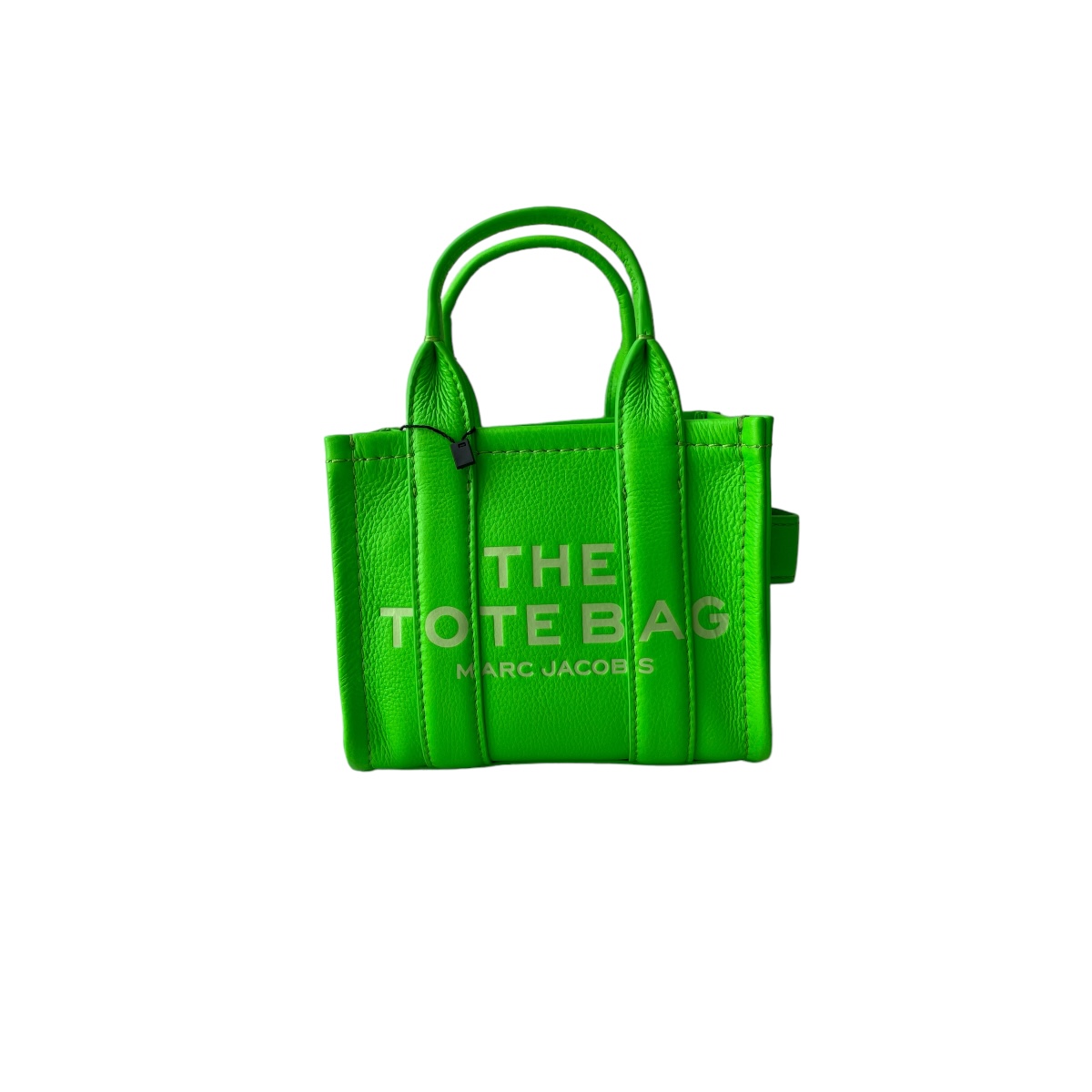 Foto 1 | The Tote Bag Marc Jacobs Mini Piel Verde