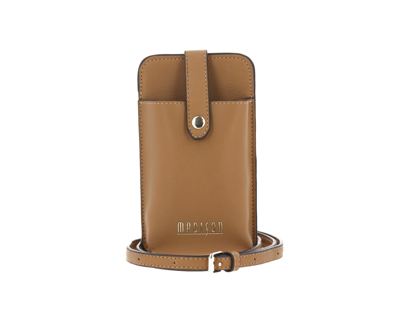 Bolso De Dama Portacelular Cigarrete Mediana Madison Mady Café | Coppel.com