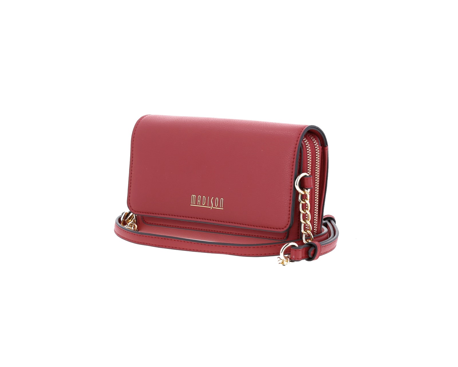 Foto 2 | Bandolera de Dama Madison Crossbody Mediana Rojo Mady