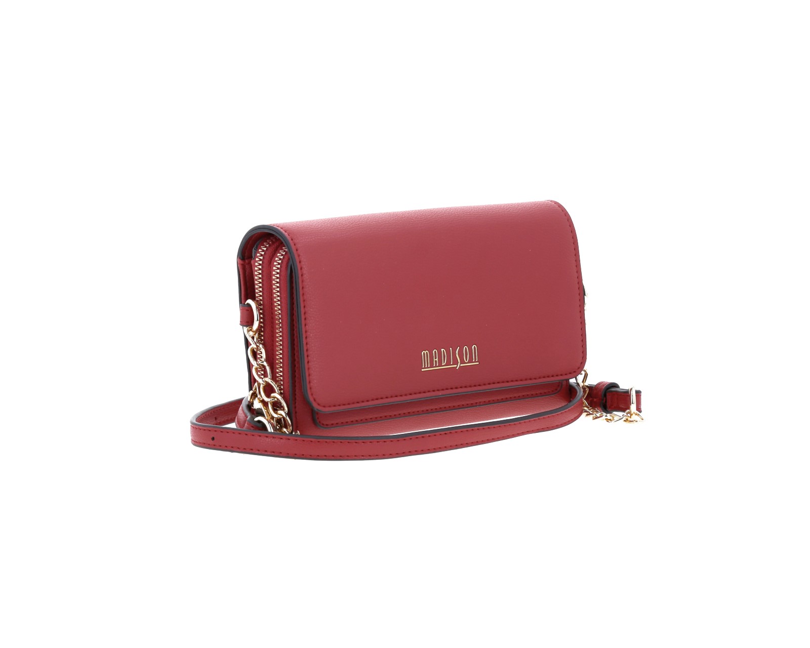 Foto 7 pulgar | Bandolera de Dama Madison Crossbody Mediana Rojo Mady