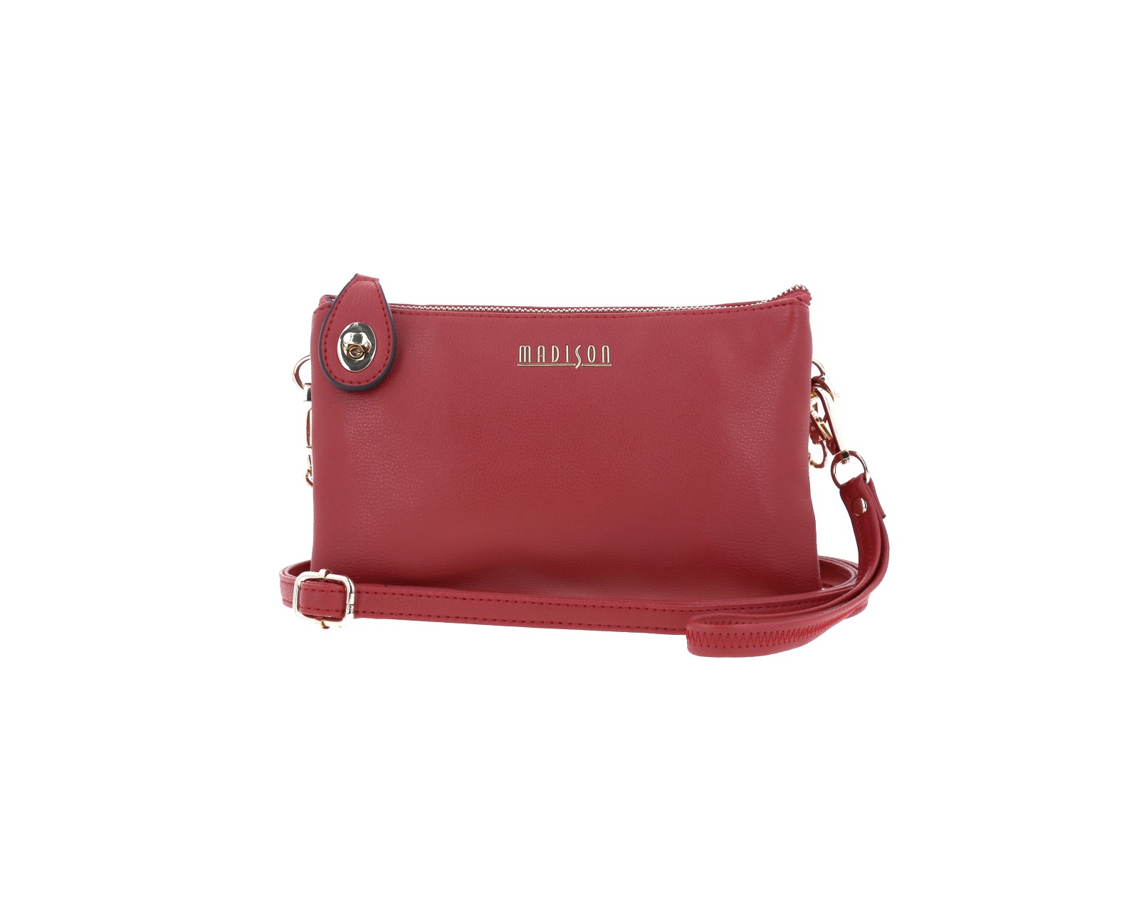 Crossbody Madison Mady Grande Rojo