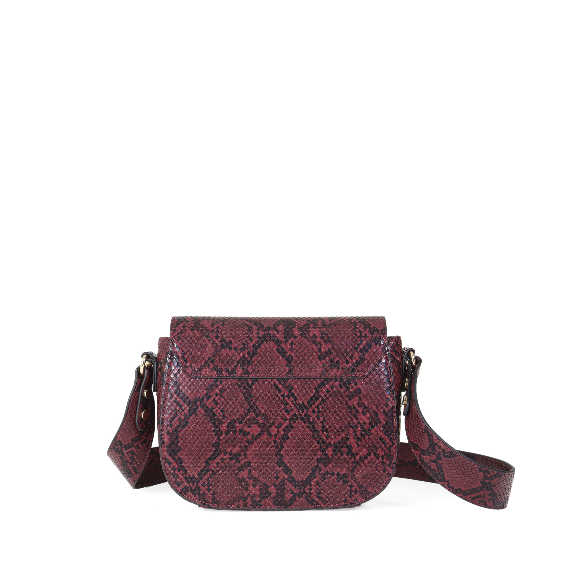 Foto 6 pulgar | Bolsa Crossbody Cloe Look Animal Skin Morado