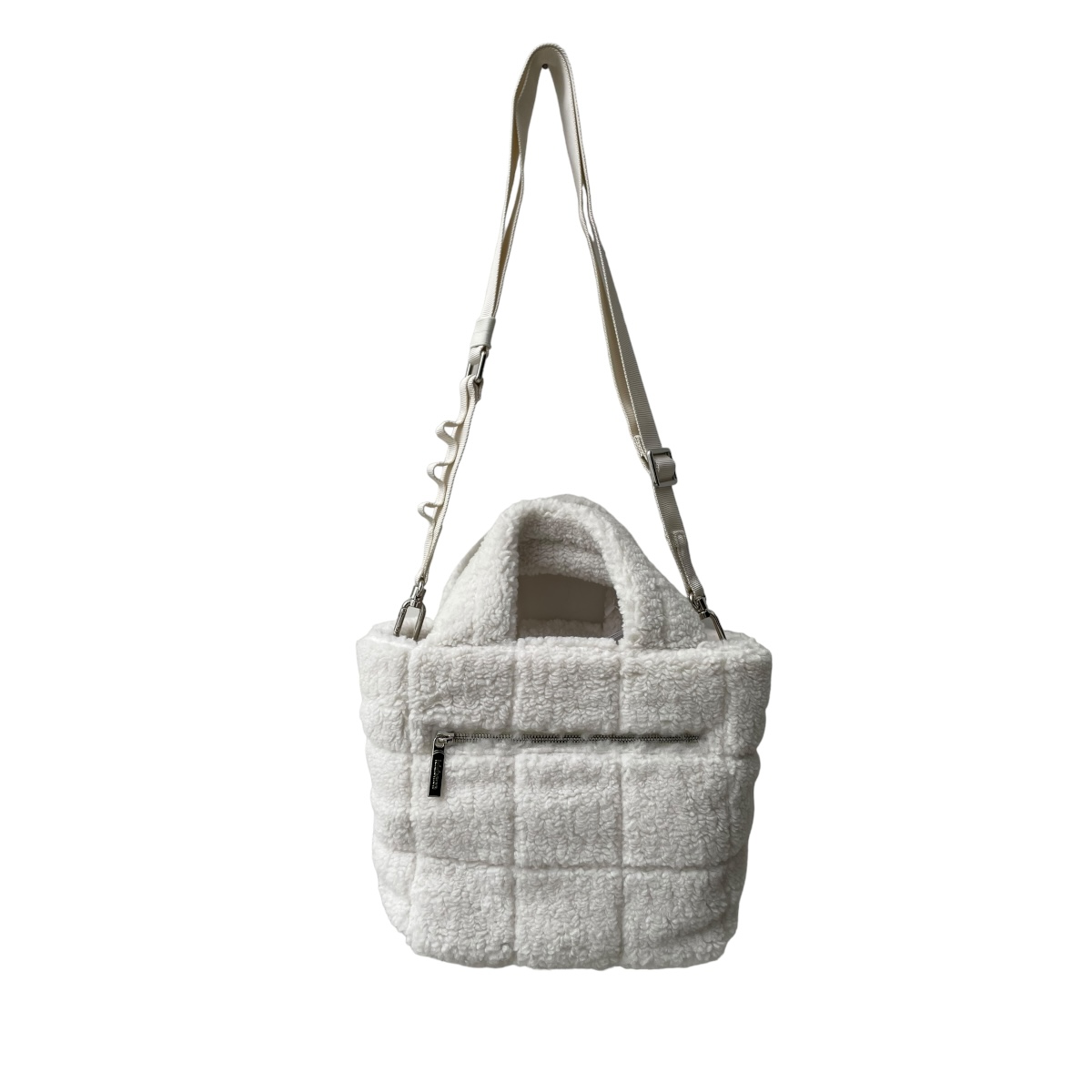 Foto 4 pulgar | Bolsa Crossbody Lululemon Acolchada White