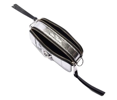 Foto 2 | Bolsa Marc Jacobs The Snapshot Metallic-stripe