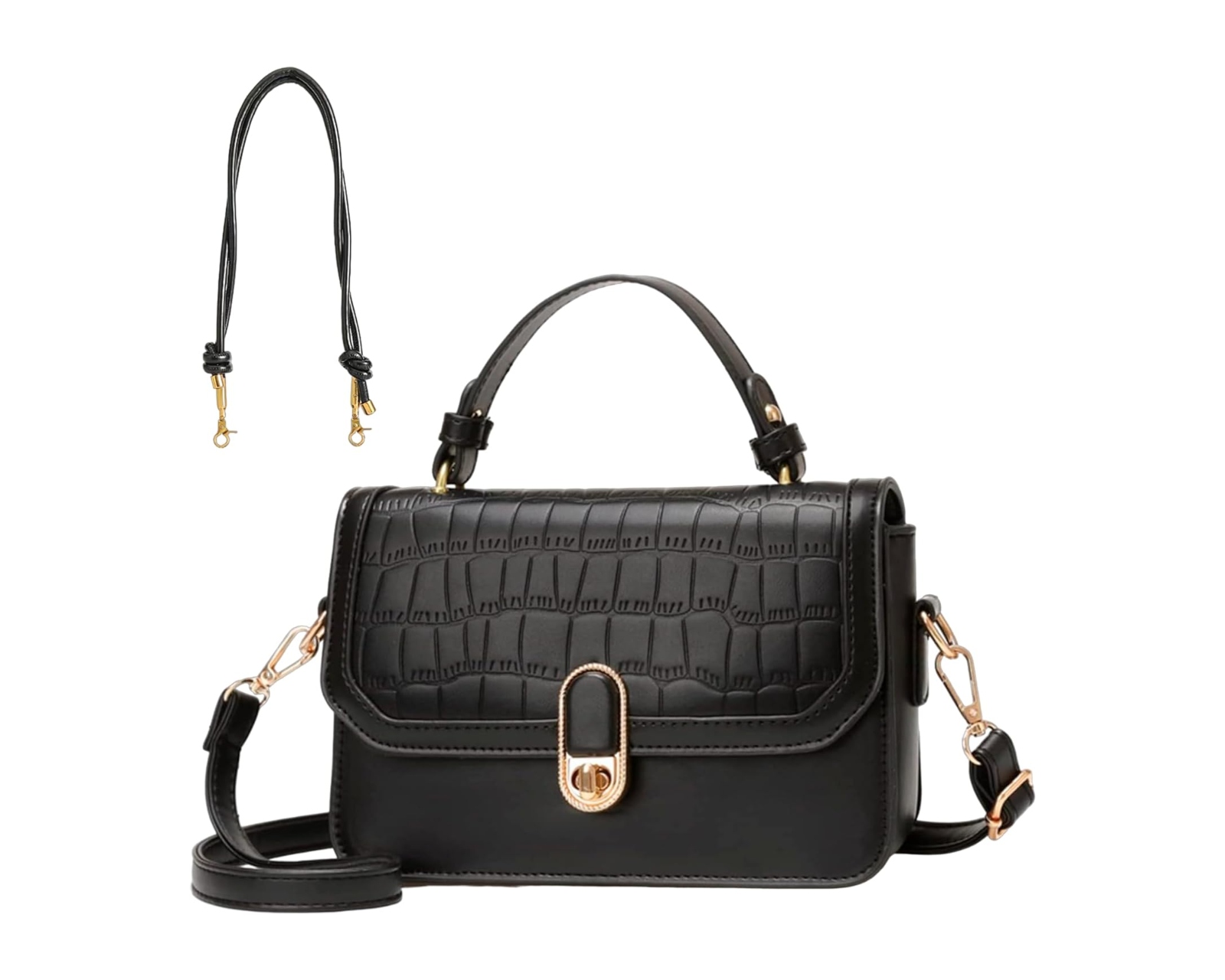 Foto 2 pulgar | Bolsa Crossbody de Mujer Bluelander Negra