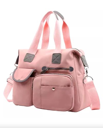 Foto 2 pulgar | Bolso Multifuncional Crossbody Color Rosa