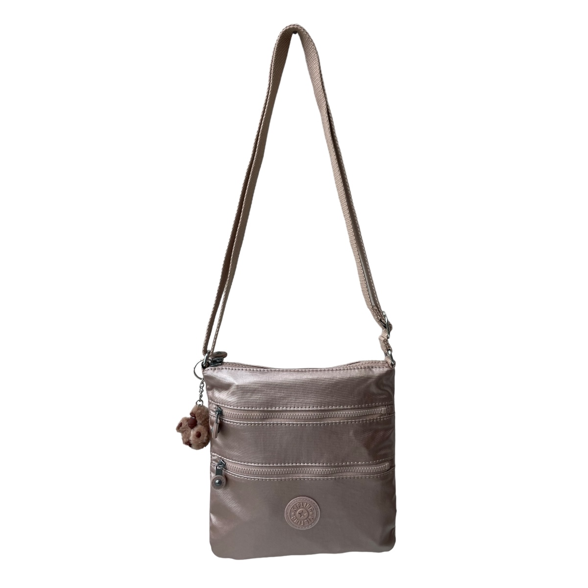 Foto 3 pulgar | Bolsa Crossbody Kipling Keiko Metallic