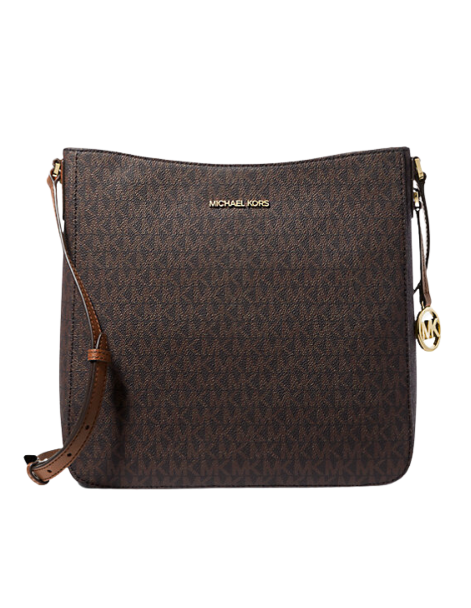 Bolso Bandolera Michael Kors Con Monograma Marrón
