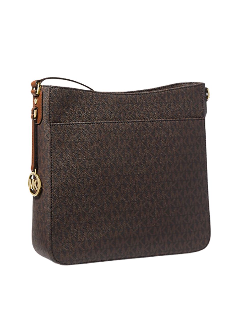 Foto 4 pulgar | Bolso Bandolera Michael Kors Con Monograma Marrón