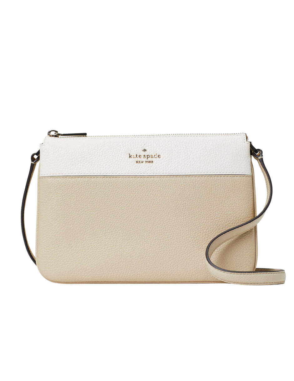 Foto 1 | Bolso Crossbody De Piel  Kate Spade Leila Kb648 Beige