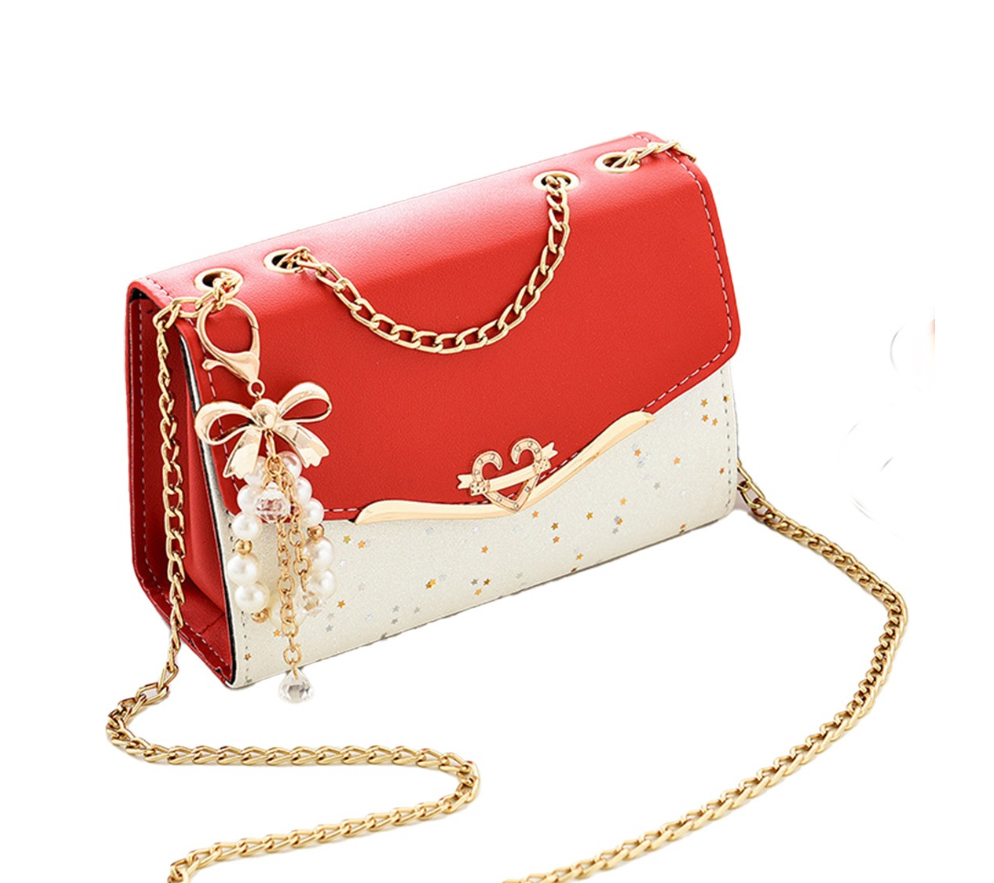 Crossbody Cuadrado Rojo