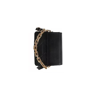 Foto 4 | Bolso De Un Hombro Con Cadena De Metal Negro
