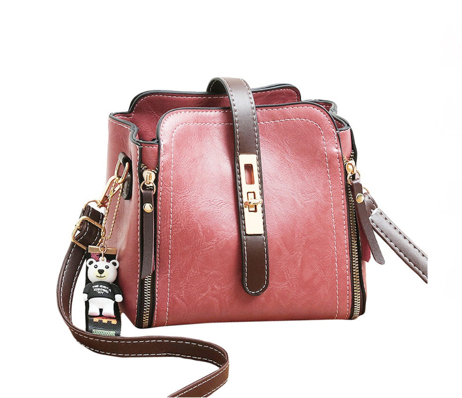 Foto 2 pulgar | Crossbody De Moda Rosa