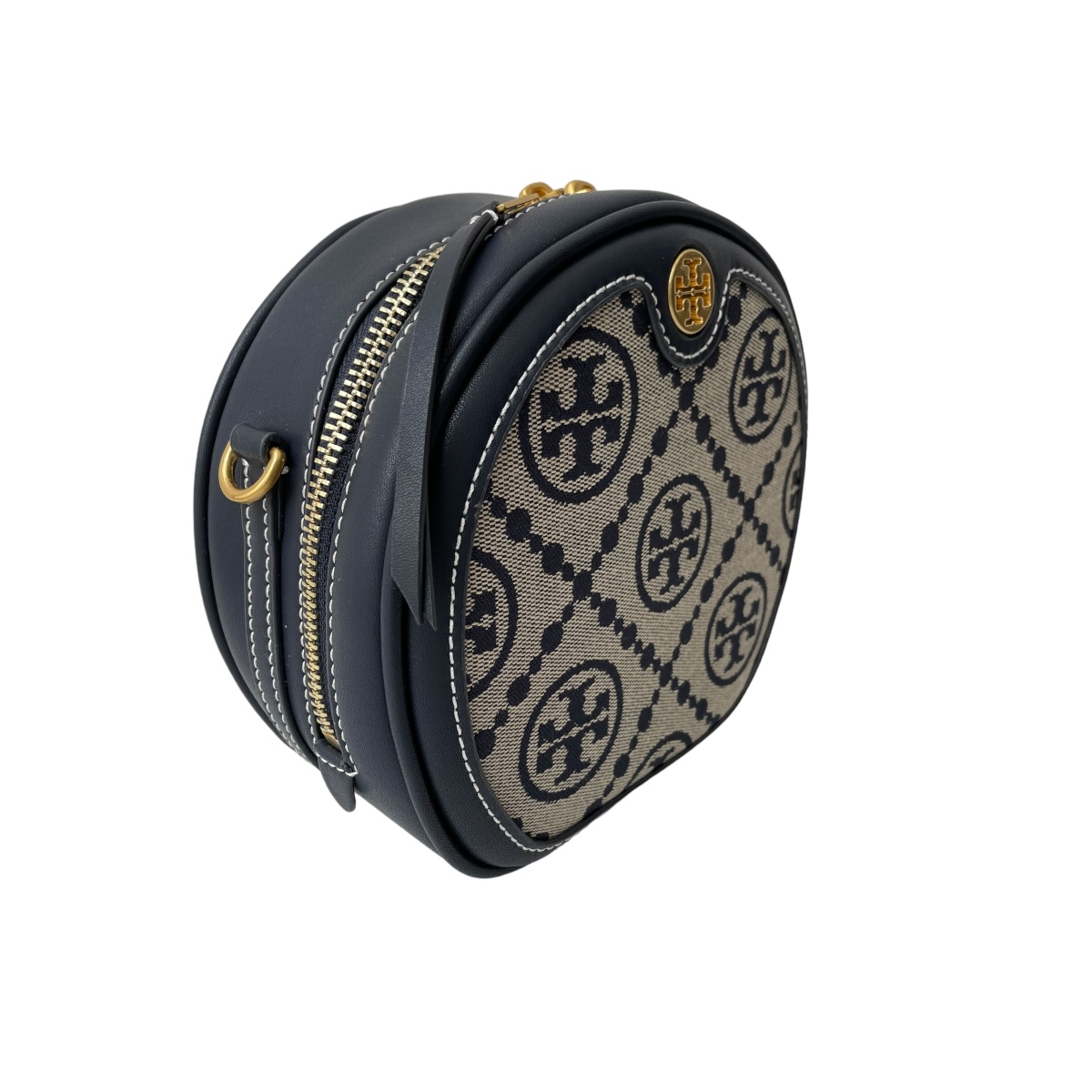 Foto 4 pulgar | Bolsa Crossbody Tory Burch Circl Navy Gris