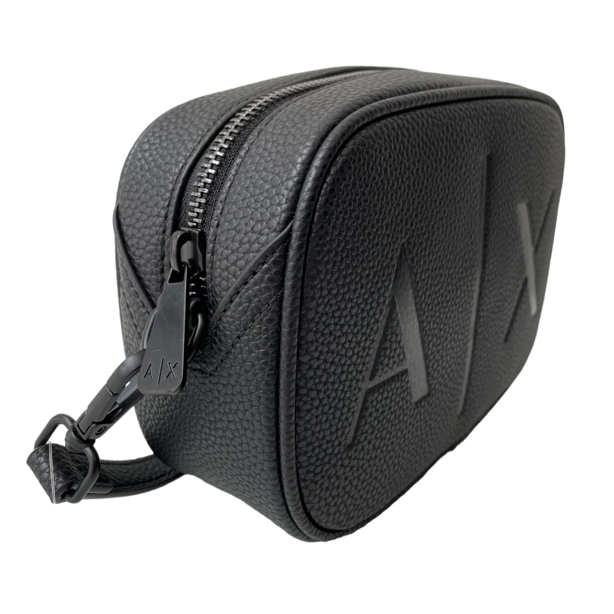 Foto 5 pulgar | Bolsa Crossbody Unisex Camara Armani Exchange Blanca