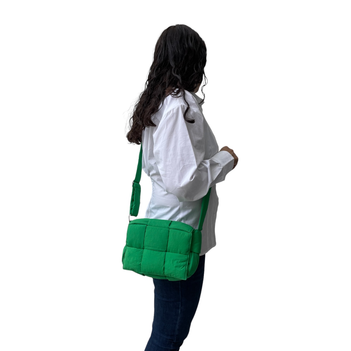 Foto 6 | Bolsa Urban Cherry Verde Acolchada