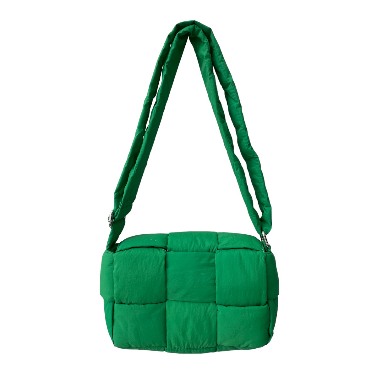 Foto 9 pulgar | Bolsa Urban Cherry Verde Acolchada