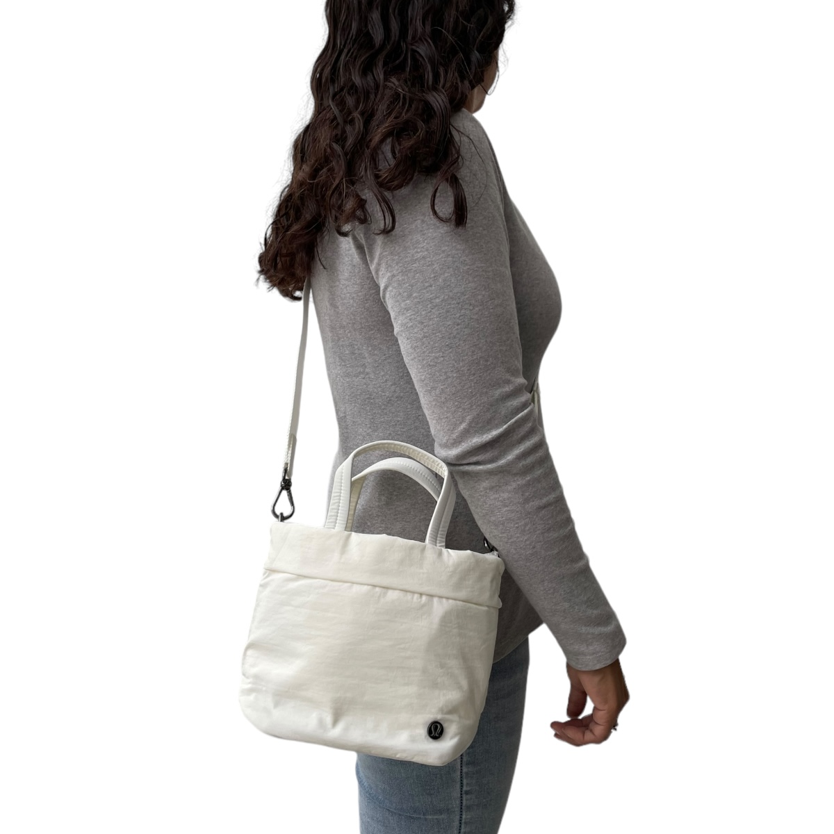 Foto 8 pulgar | Bolsa Crossbody Lululemon Blanca
