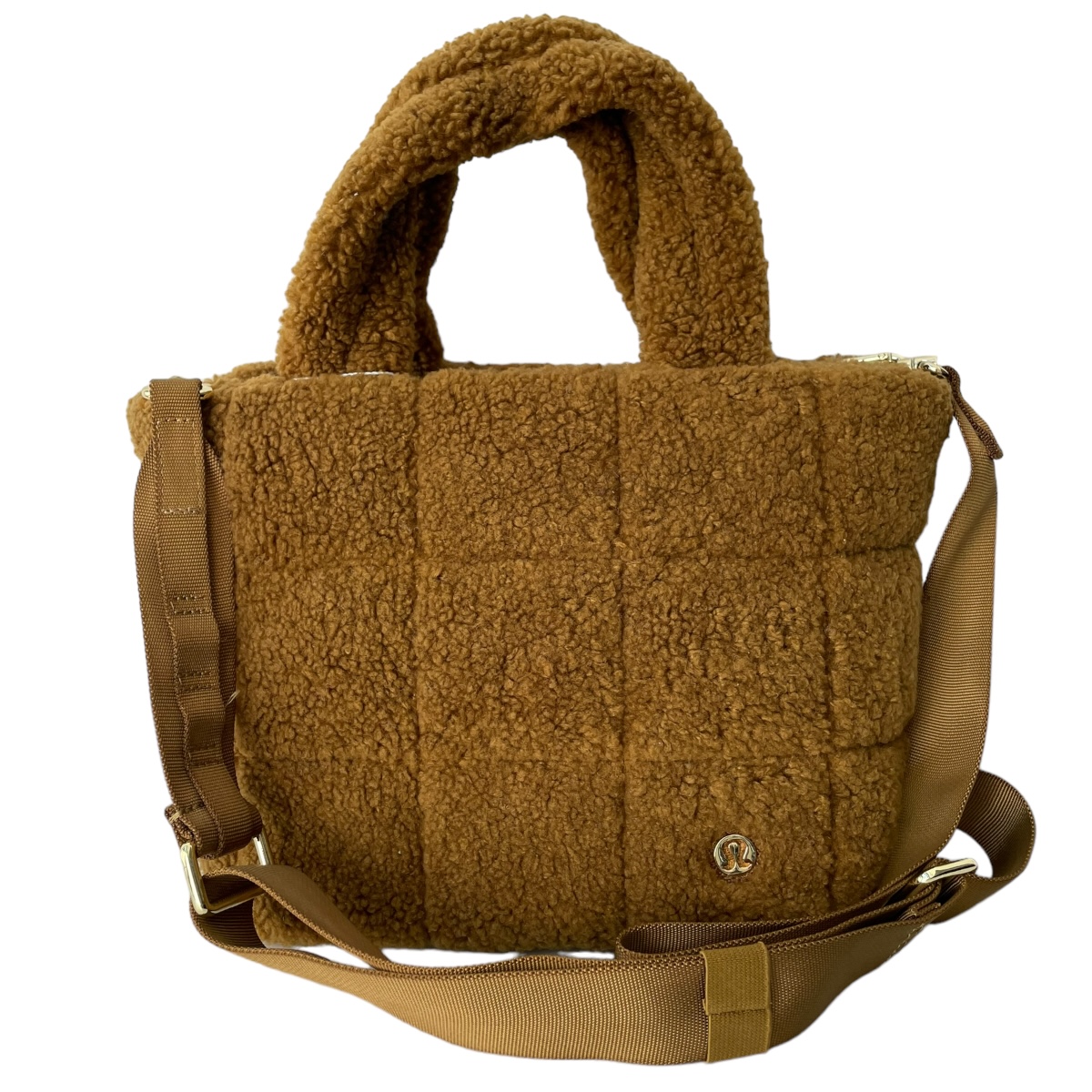 Bolsa Lululemon Acolchada Café