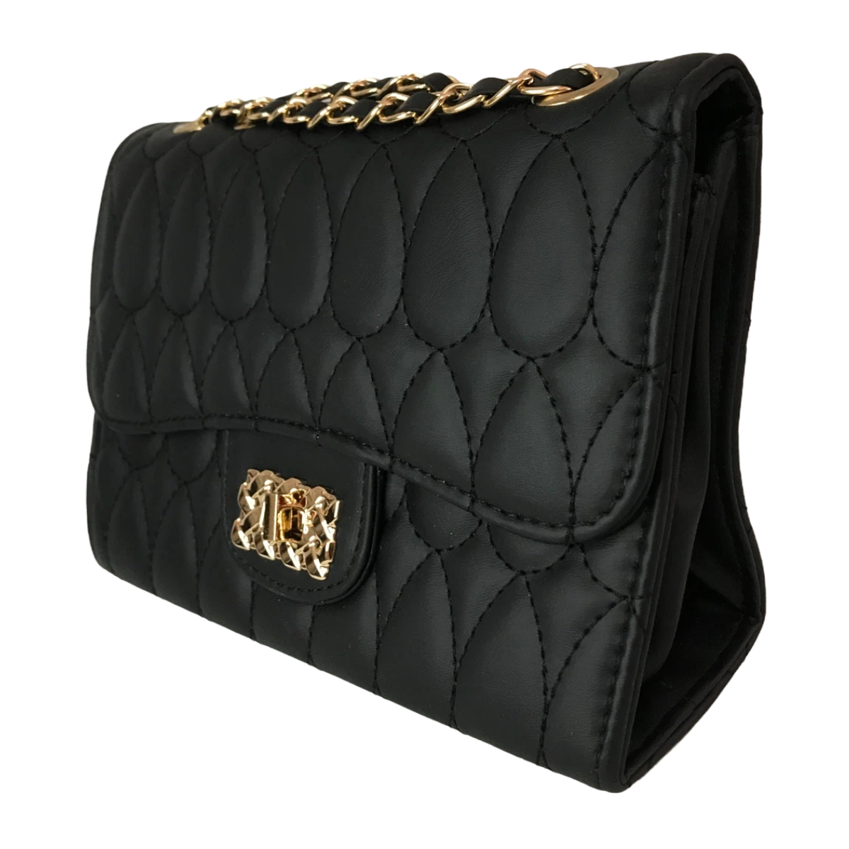 Foto 3 pulgar | Bolso Vinipiel Mod 168-116 Negro para Dama