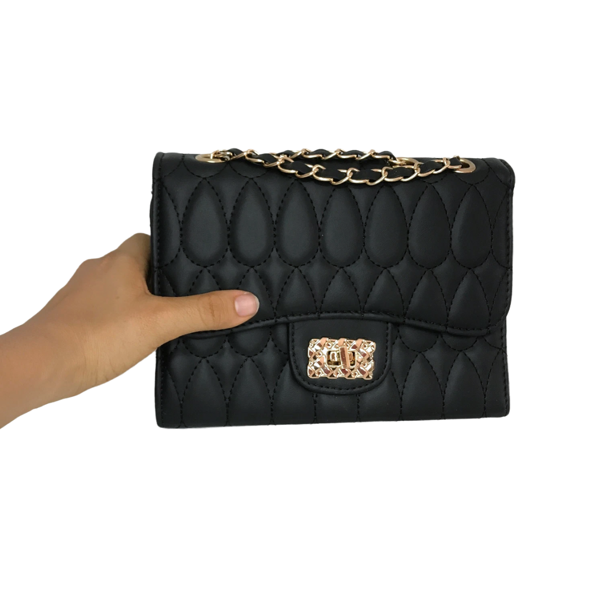 Foto 7 pulgar | Bolso Vinipiel Mod 168-116 Negro para Dama