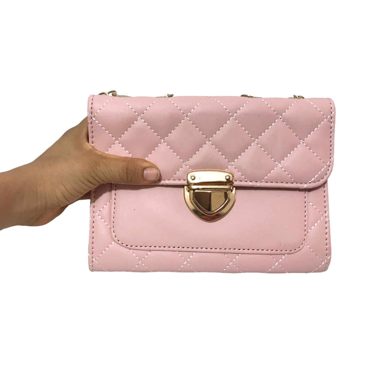 Foto 7 pulgar | Bolso Crossbody De Dama Mod. Zxj-07 Rosa