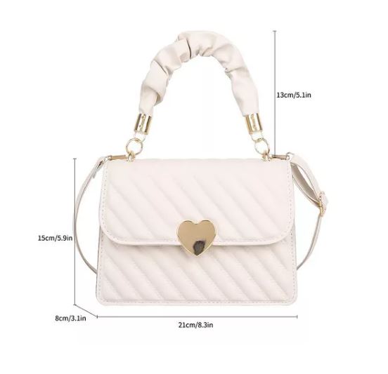 Foto 4 pulgar | Bolso De Mano De Moda Y Elegante Blanco para Mujer