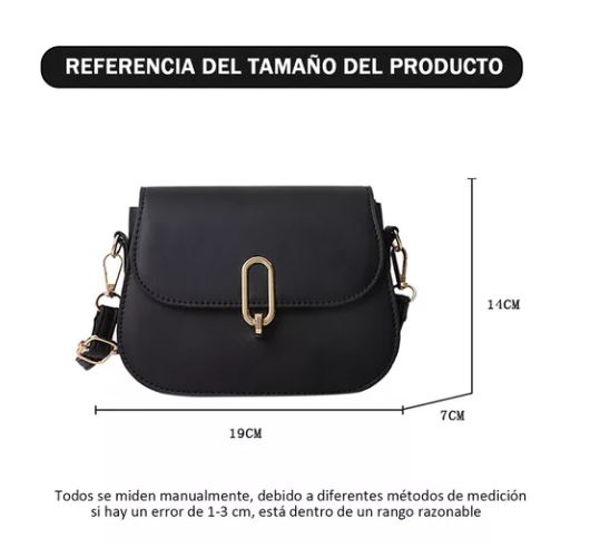 Foto 4 pulgar | Bolsa Crossbody Wünd Negra Retro Casual