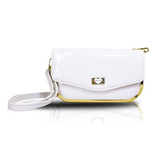 Foto 3 | Bolso Cruzado Blanco Tipo Crossbody con Monedero de Mujer