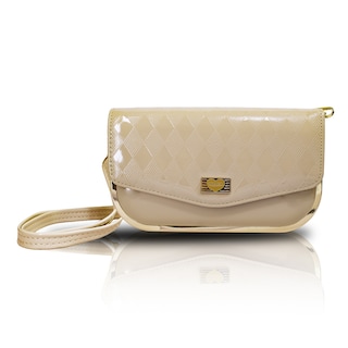 Foto 2 | Bolso Cruzado Tipo Crossbody con Monedero Beige de Mujer