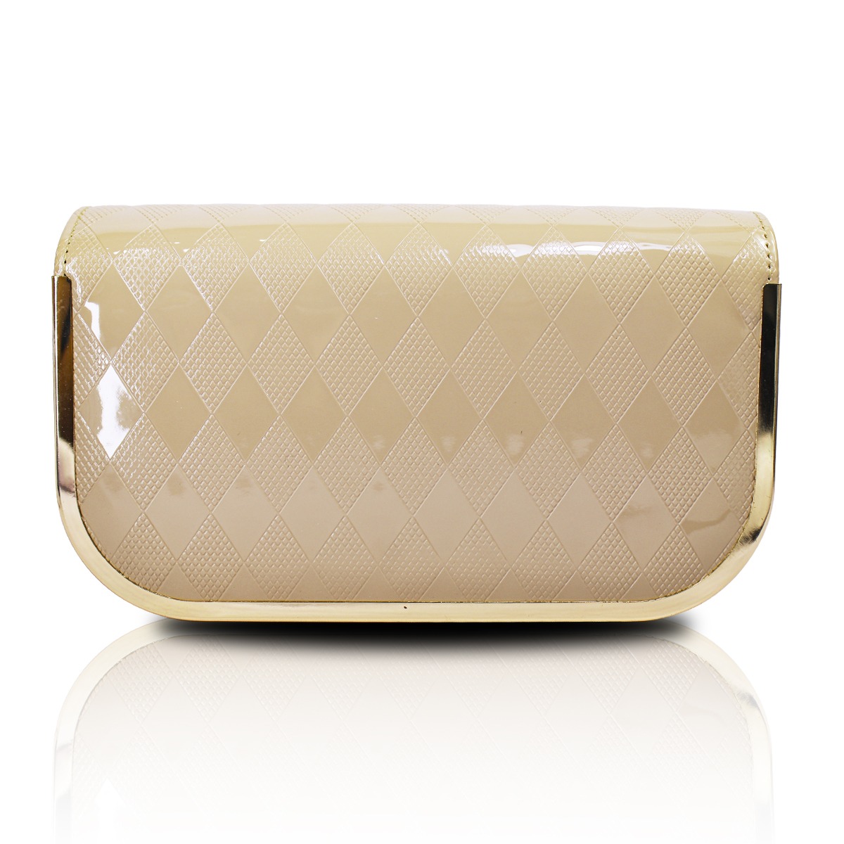 Foto 5 pulgar | Bolso Cruzado Tipo Crossbody con Monedero Beige de Mujer