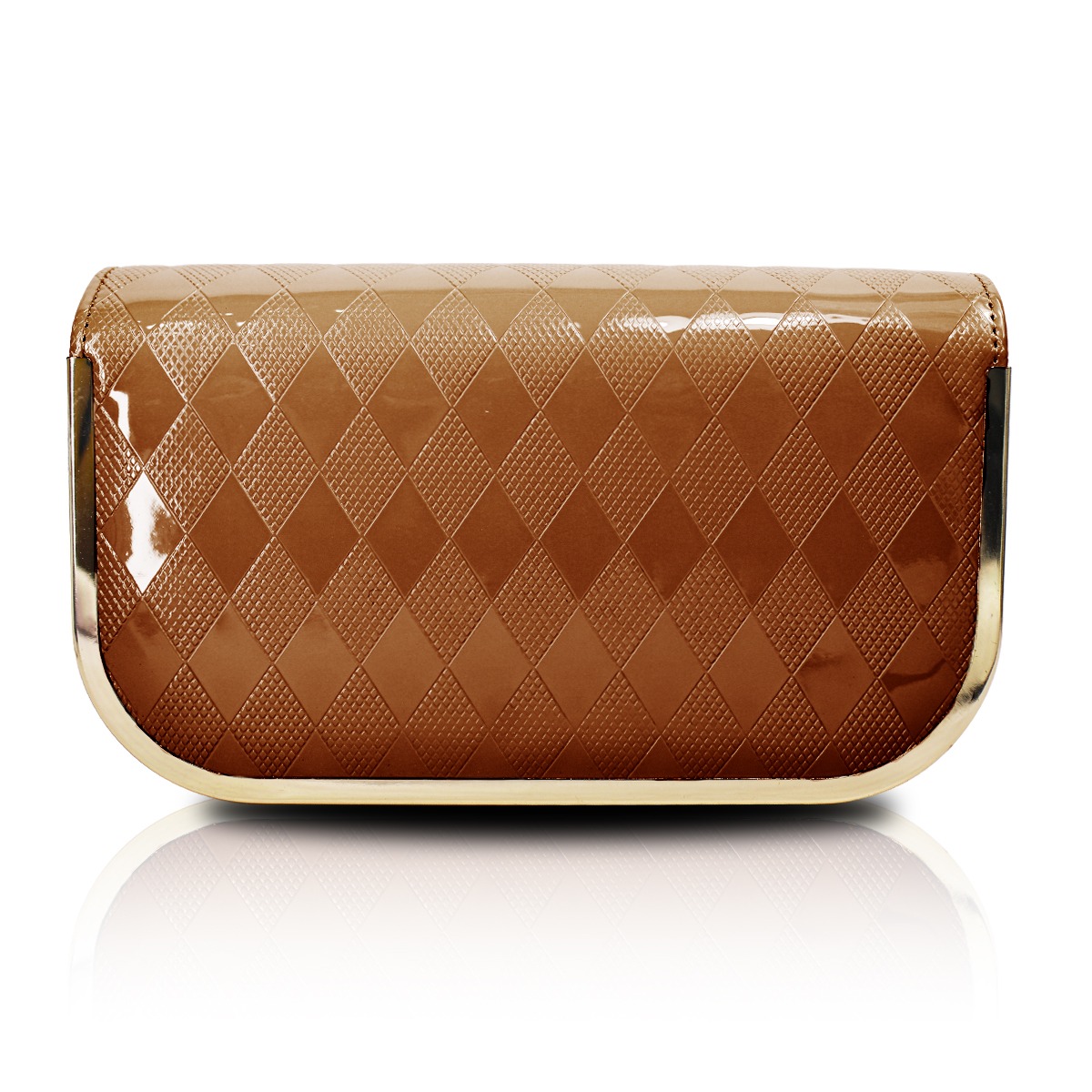 Foto 5 pulgar | Bolso Cruzado Tipo Crossbody con Monedero Marrón de Mujer