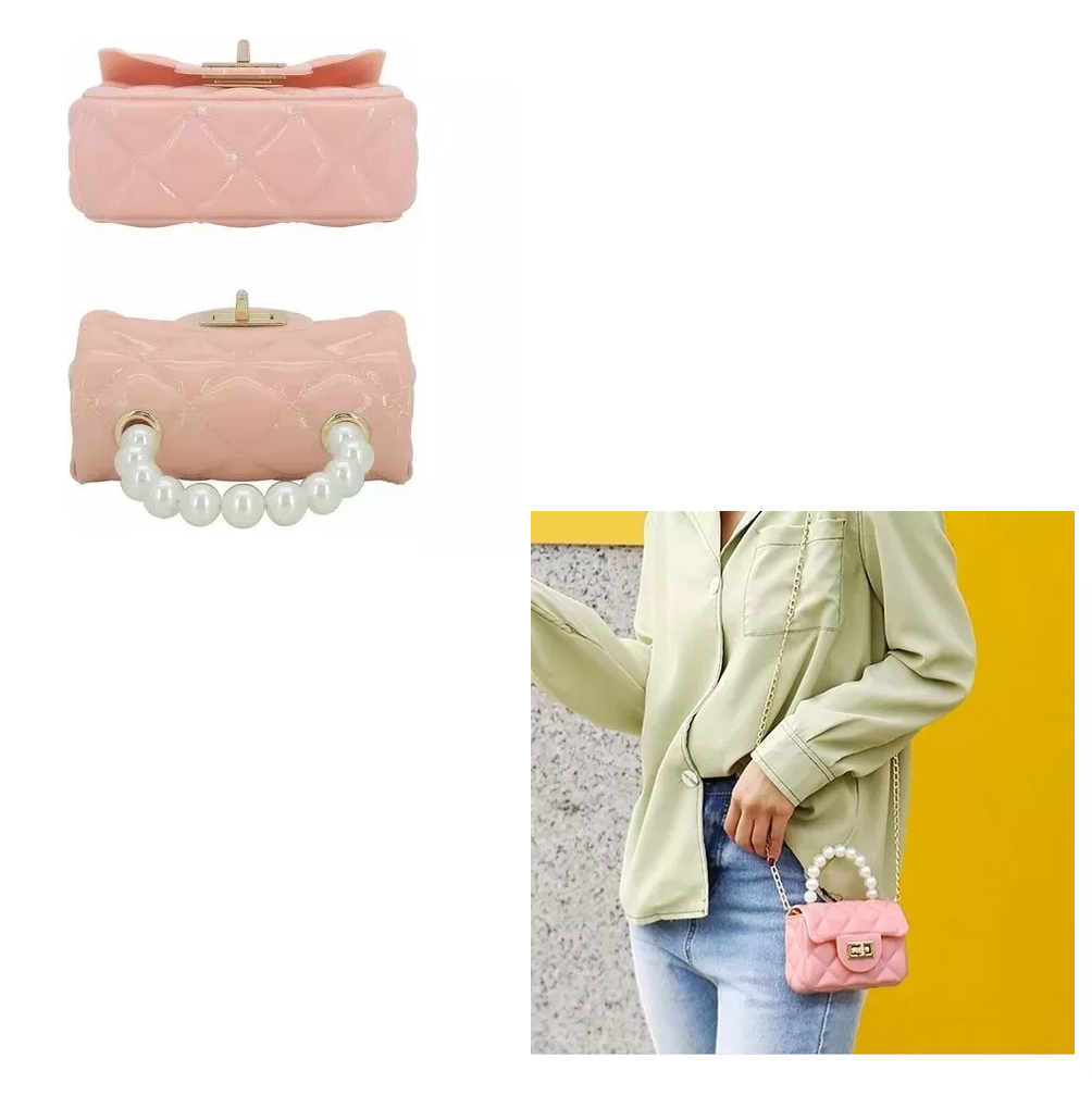 Foto 4 pulgar | Mini Bolsa Para Niña Crossbody Monedero Cute Casual Rosa