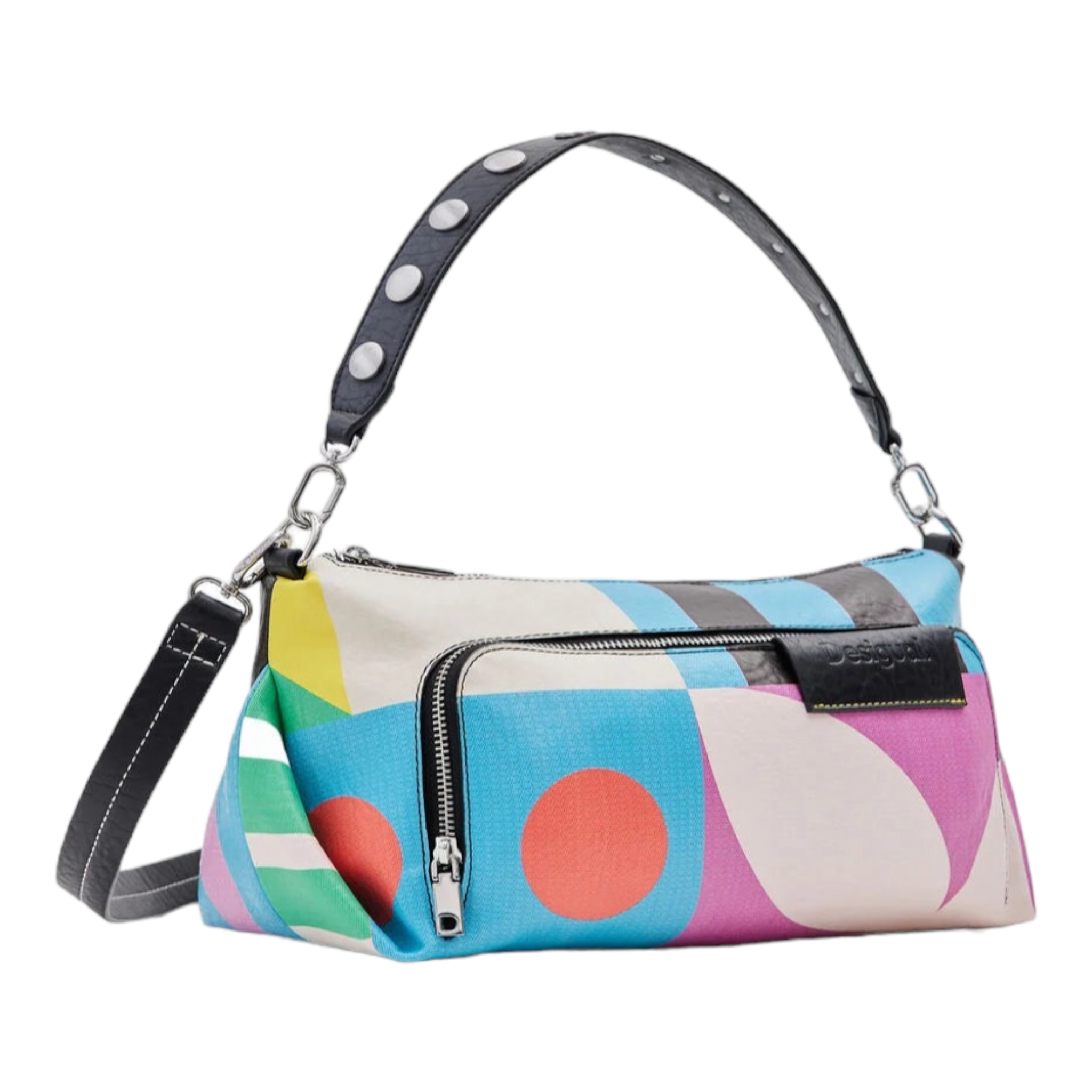 Bolso M Geométrico Desigual