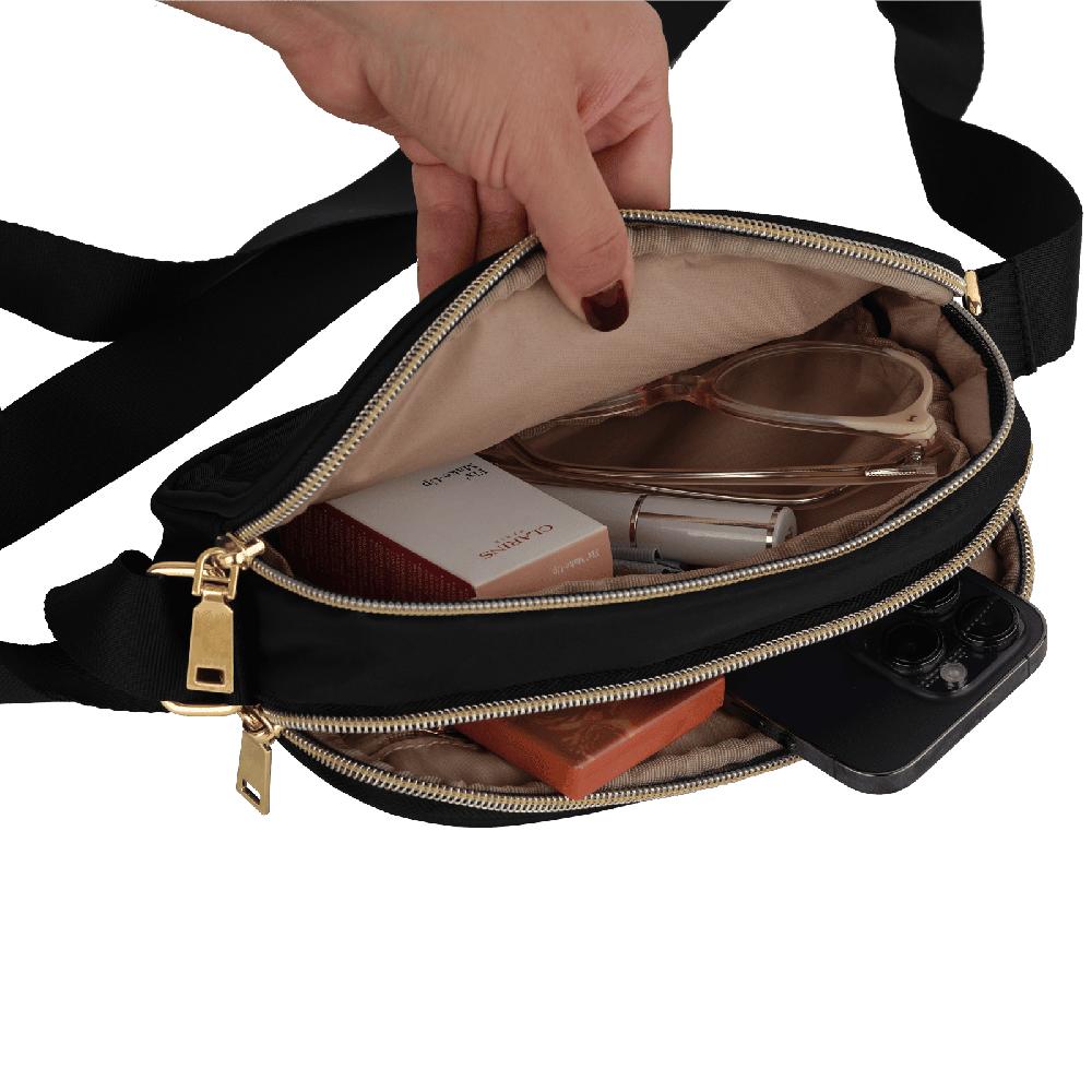 Foto 5 pulgar | Bolsa Crossbody Luckyly Nubia Negra