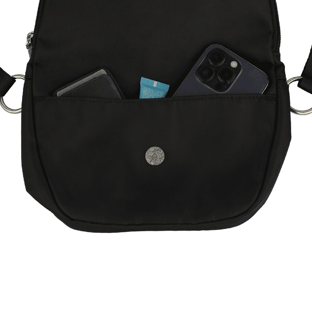 Foto 5 pulgar | Bolsa Crossbody LuckyLy Negra para Mujer