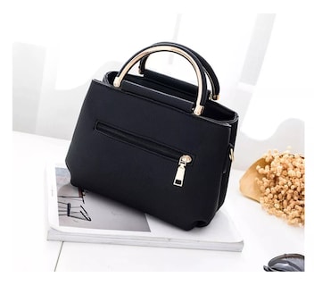 Foto 4 | Bolso de Mano Crossbody Negro Para Mujer