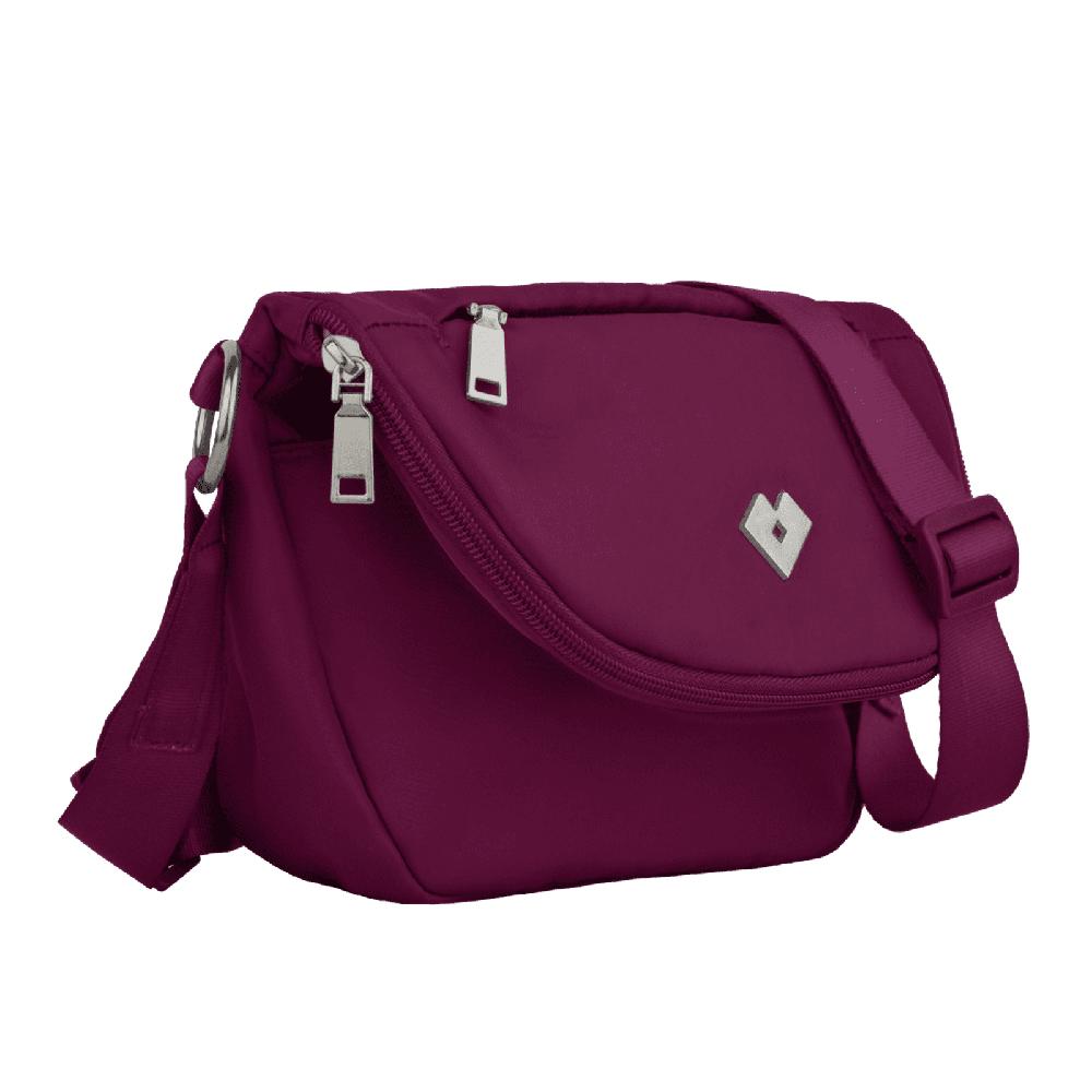 Foto 2 | Bolsa Crossbody Bandolera LuckyLy Nila Vino para Mujer
